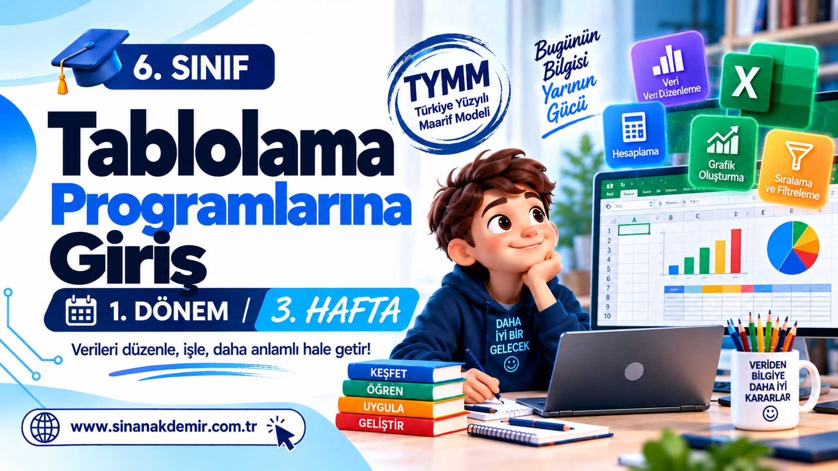 Tablolama Programlarına Giriş – 3. Hafta